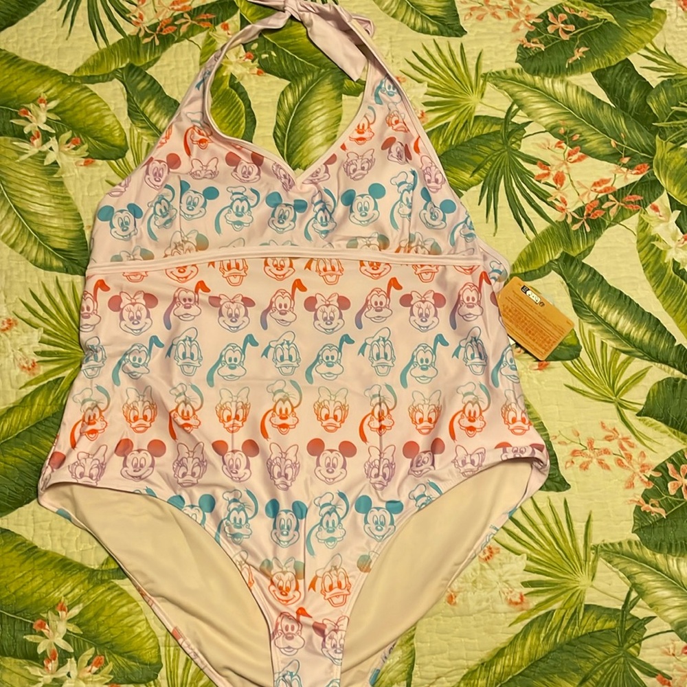Brand new with tags Mickey and Friends one piece swimsuit - Picture 3 of 12
